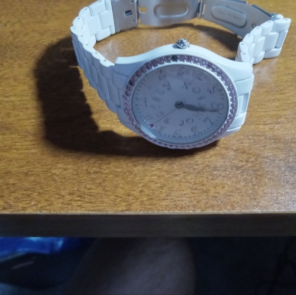 Betsey Johnson Women's Crystal Embellished Watch BJC3241 - Picture 4 of 6